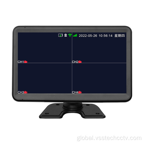 4G 4CH Two-in-one DVR Monitor